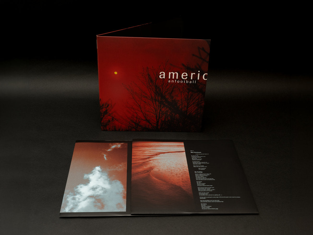 SIGNED American Football - American Football Self Titled Red Vinyl Record 2LP