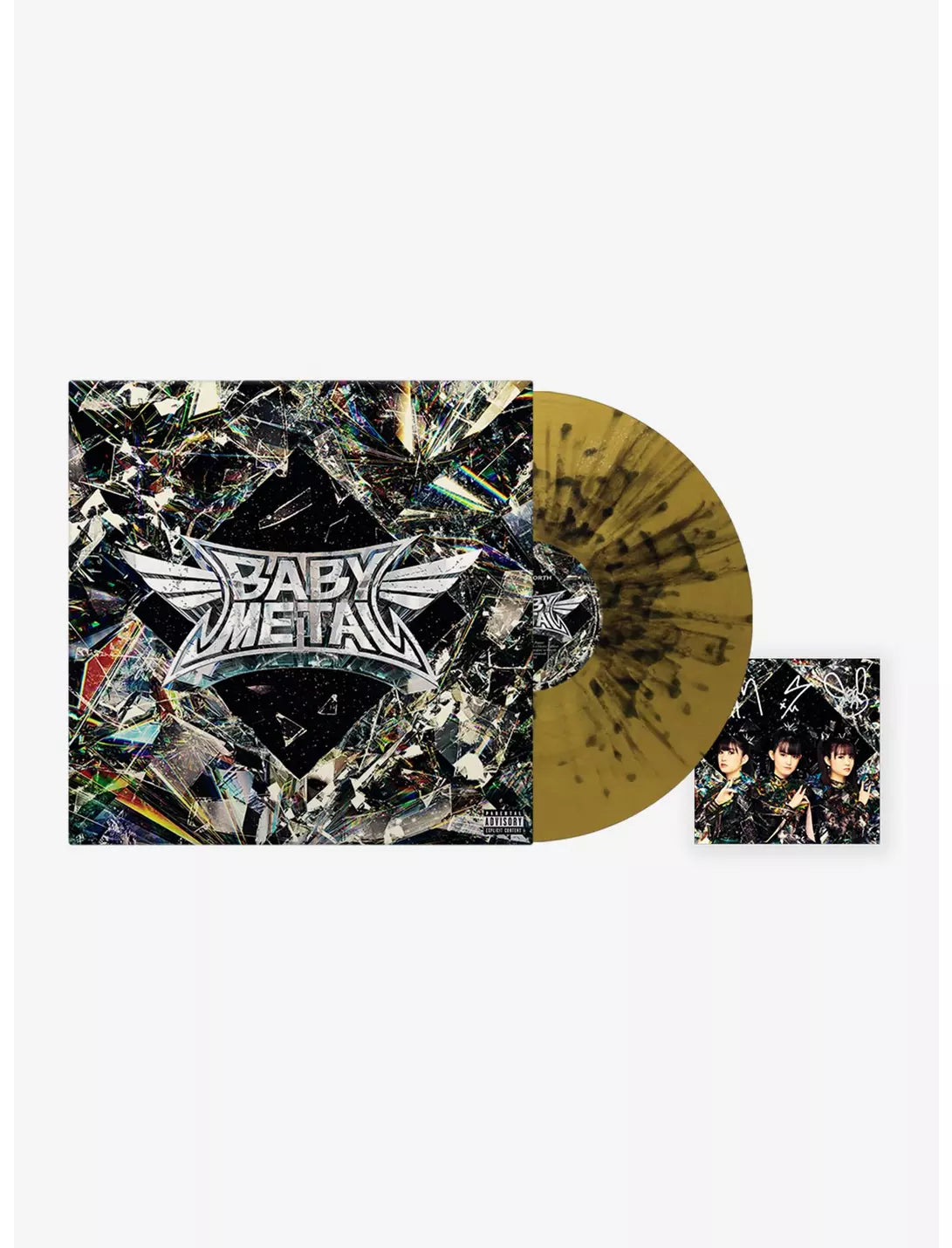 Signed Babymetal - Metal Forth Vintage Filmstrip Vinyl Record LP
