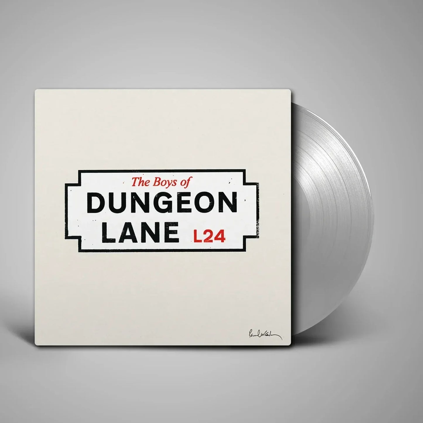 Paul McCartney - The Boys Of Dungeon Lane Silver Vinyl Record LP