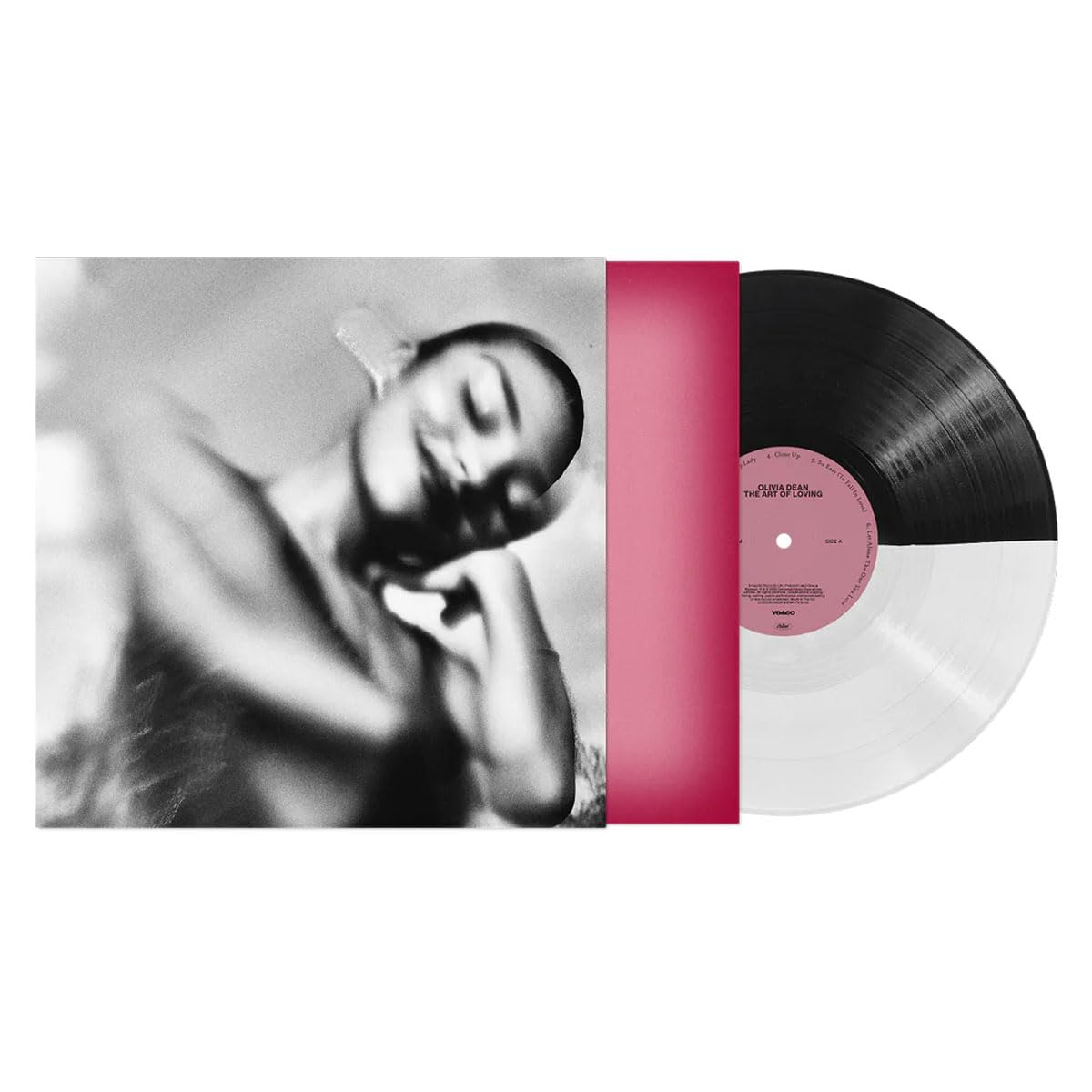 Olivia Dean - The Art of Loving Black & White Split-Colour Vinyl Record LP