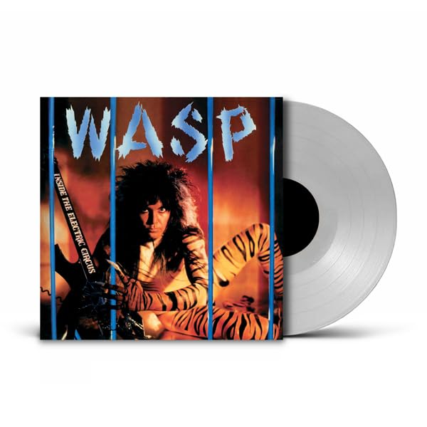 W.A.S.P. - Inside The Electric Circus "Clear" Vinyl Record LP