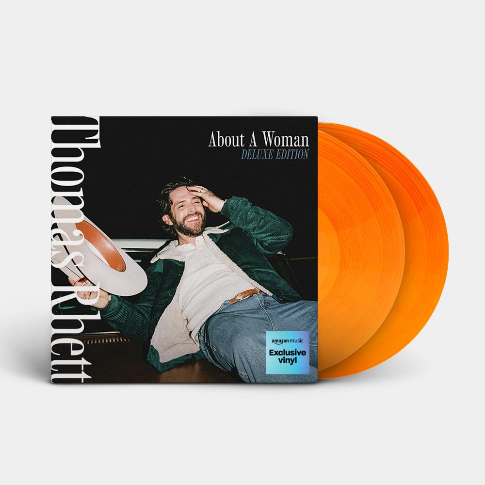 Thomas Rhett - About A Woman (Deluxe) "Orange" Vinyl Record 2LP