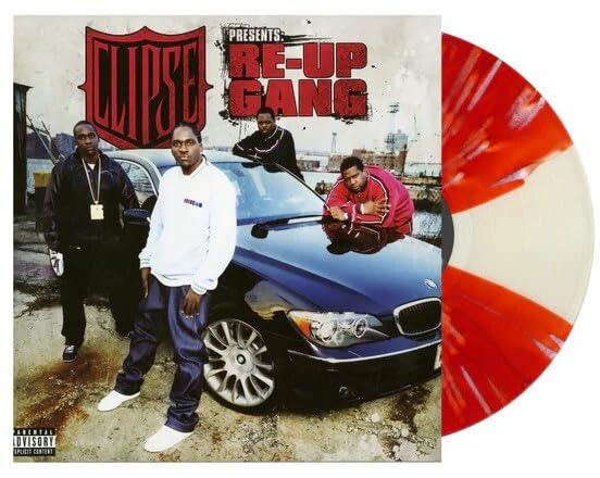 Re-Up Gang - Clipse Presents: Re-Up Gang "Red & White" Vinyl Record LP