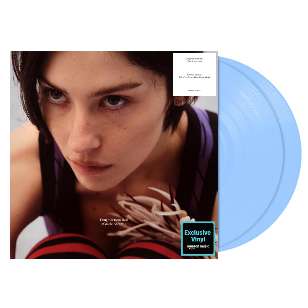 Gracie Abrams - Daughter from Hell Pale Cornflower Blue Vinyl Record 2LP
