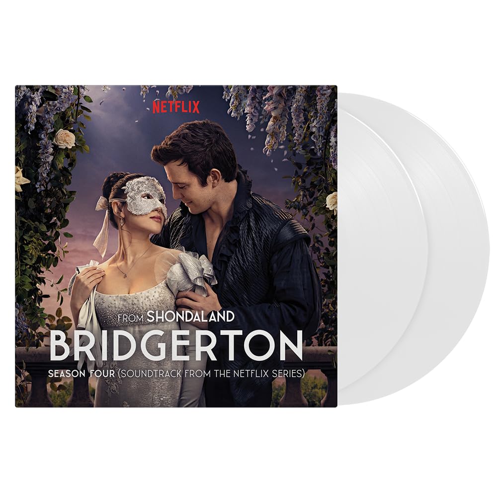 Bridgerton Season Four Soundtrack "White Silk" Vinyl Record 2LP