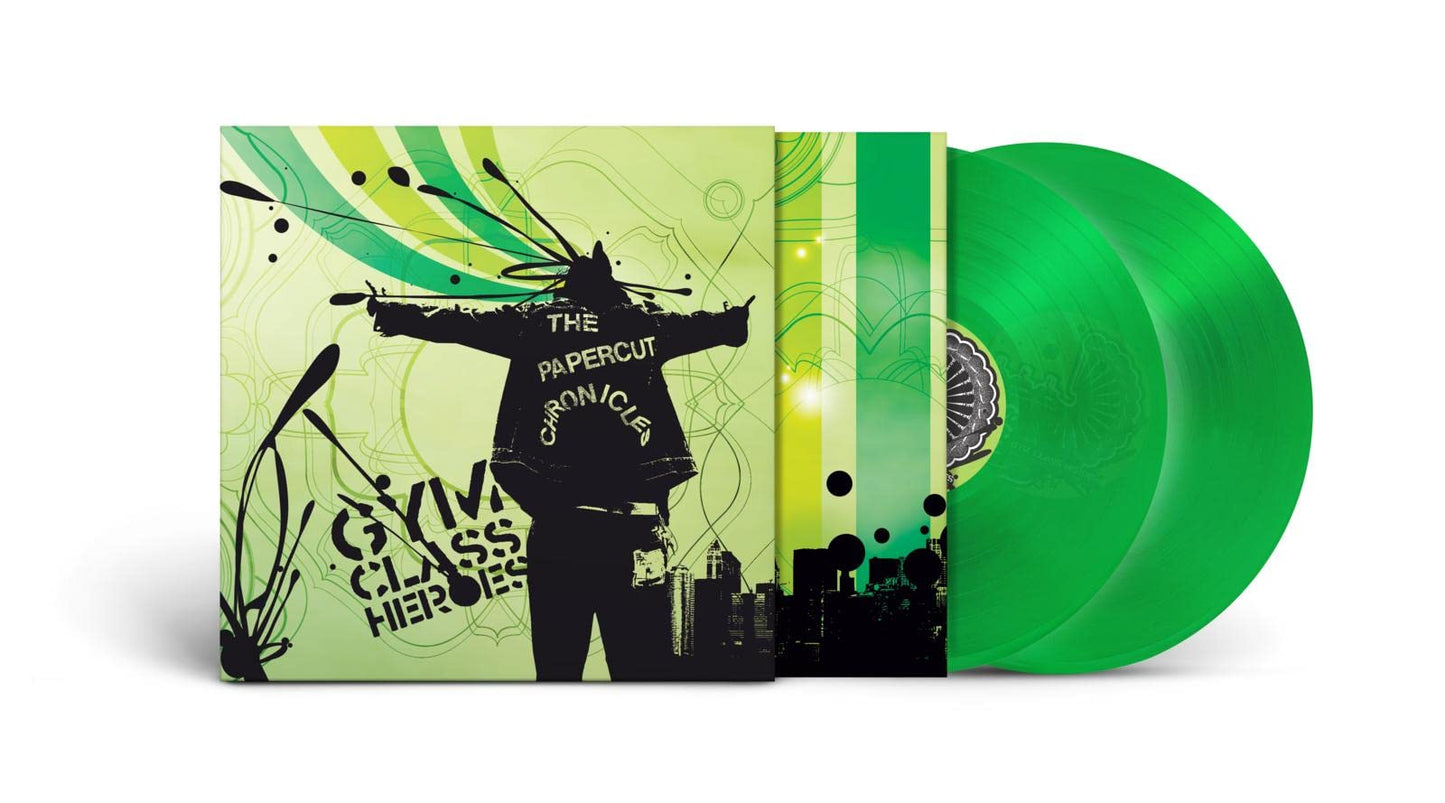 Gym Class Heroes - The Papercut Chronicles "Emerald Green" Vinyl Record 2LP (Amazon Exclusive)