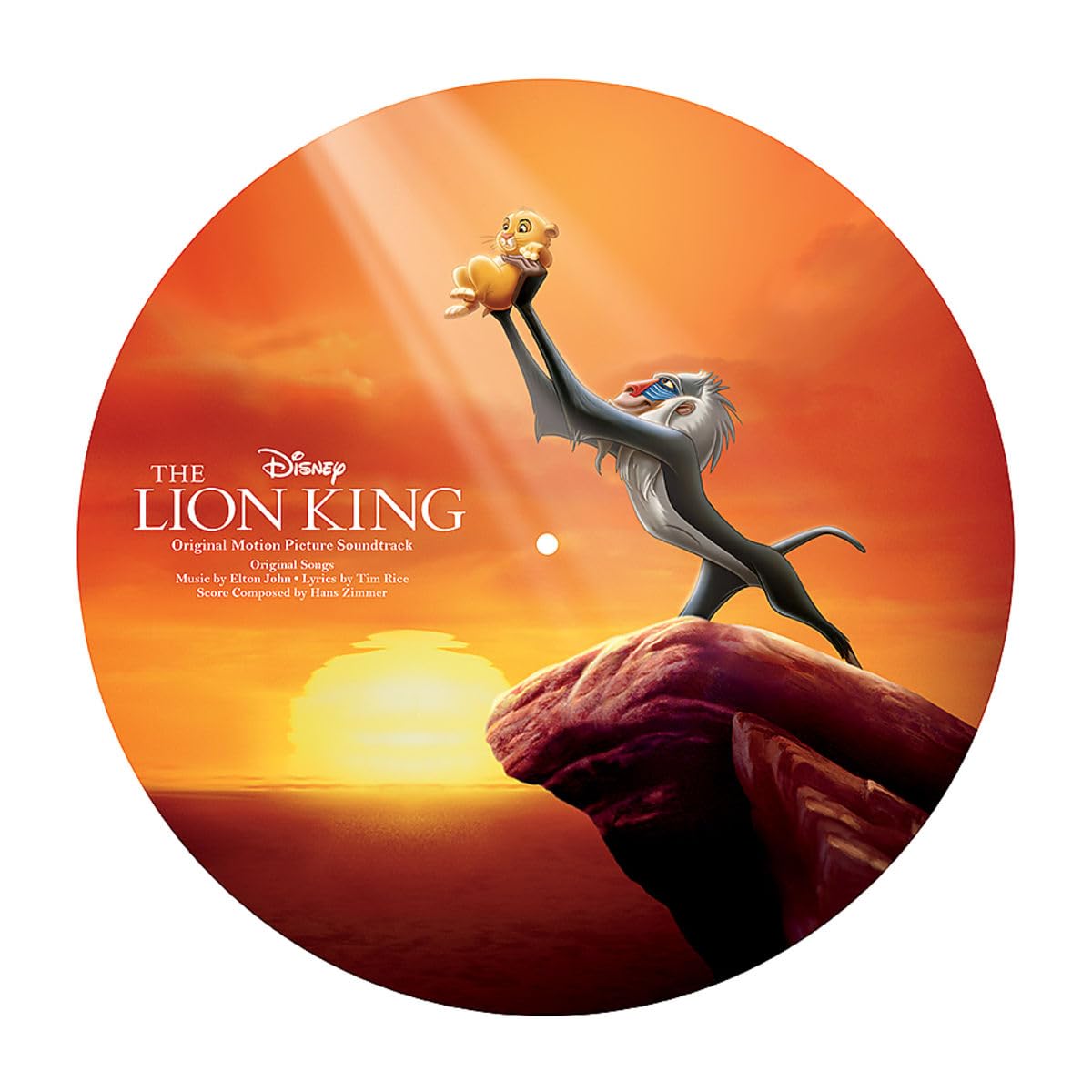 Hans Zimmer & Various Artists - The Lion King (Original Motion Picture Soundtrack) "Picture Disc" Vinyl Record LP