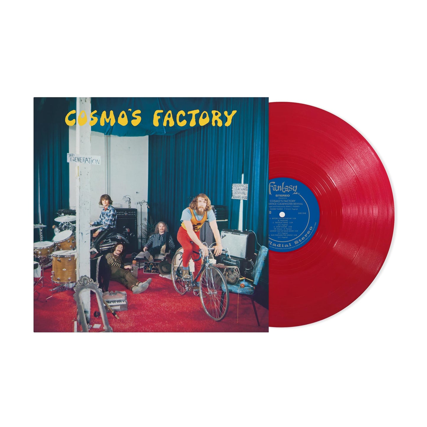 Creedence Clearwater Revival - Cosmo's Factory (Remastered) "Apple Red" Vinyl Record LP