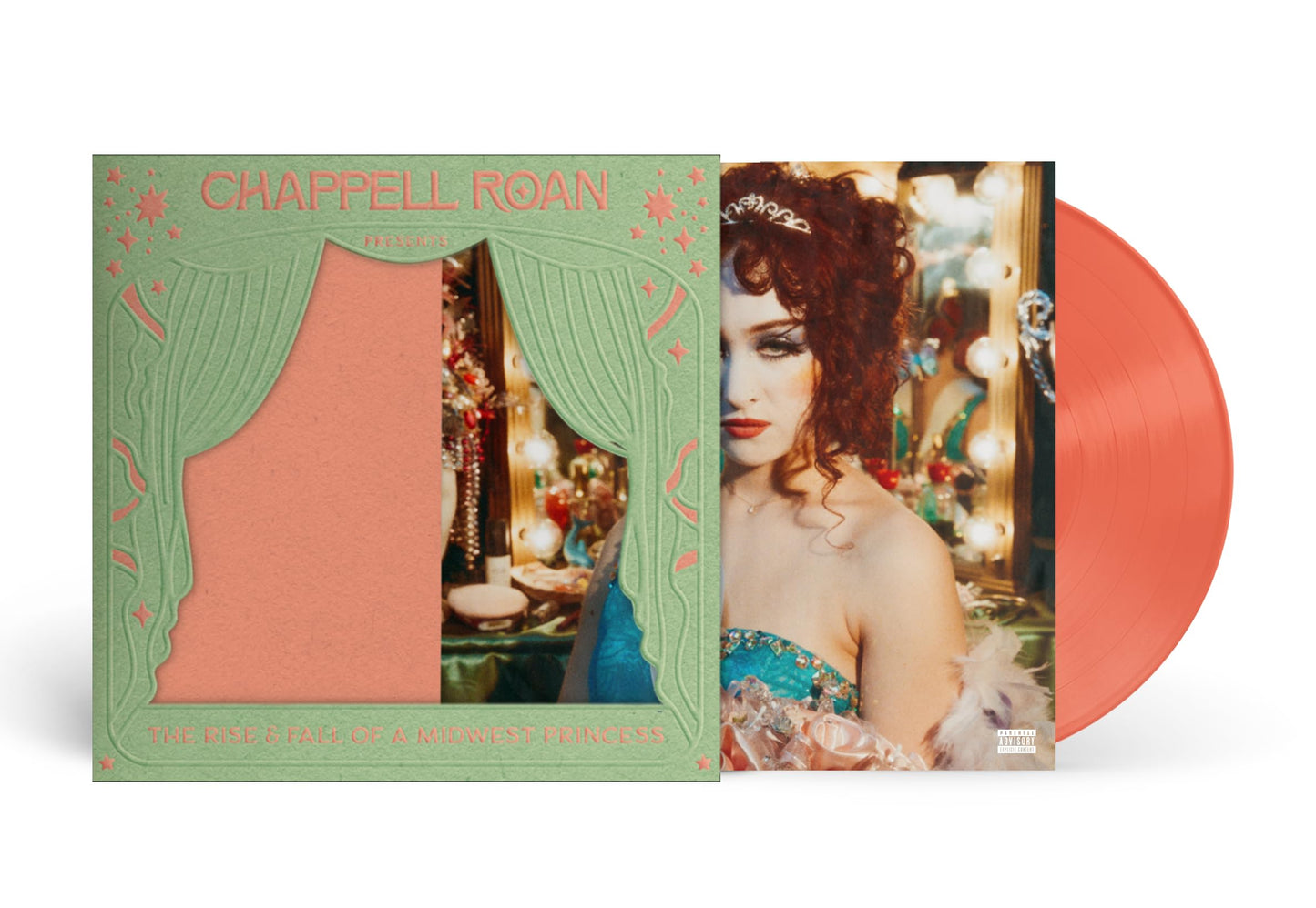 Chappell Roan - The Rise And Fall Of A Midwest Princess (Anniversary Edition) "My Kink Is Coral" Vinyl Record 2LP