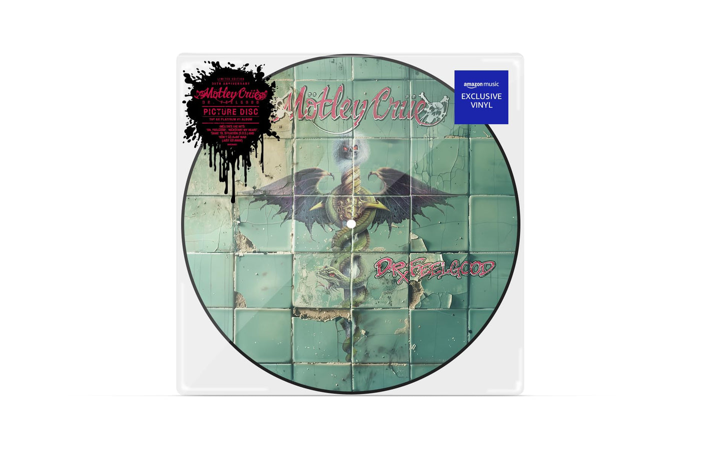 Mötley Crüe - Dr. Feelgood (35th Anniversary) "Picture Disc" Vinyl Record LP