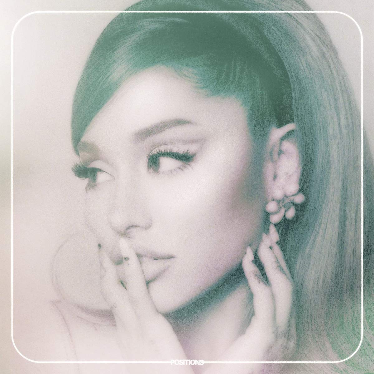 Ariana Grande - positions "Coke Bottle Clear" Vinyl Record LP