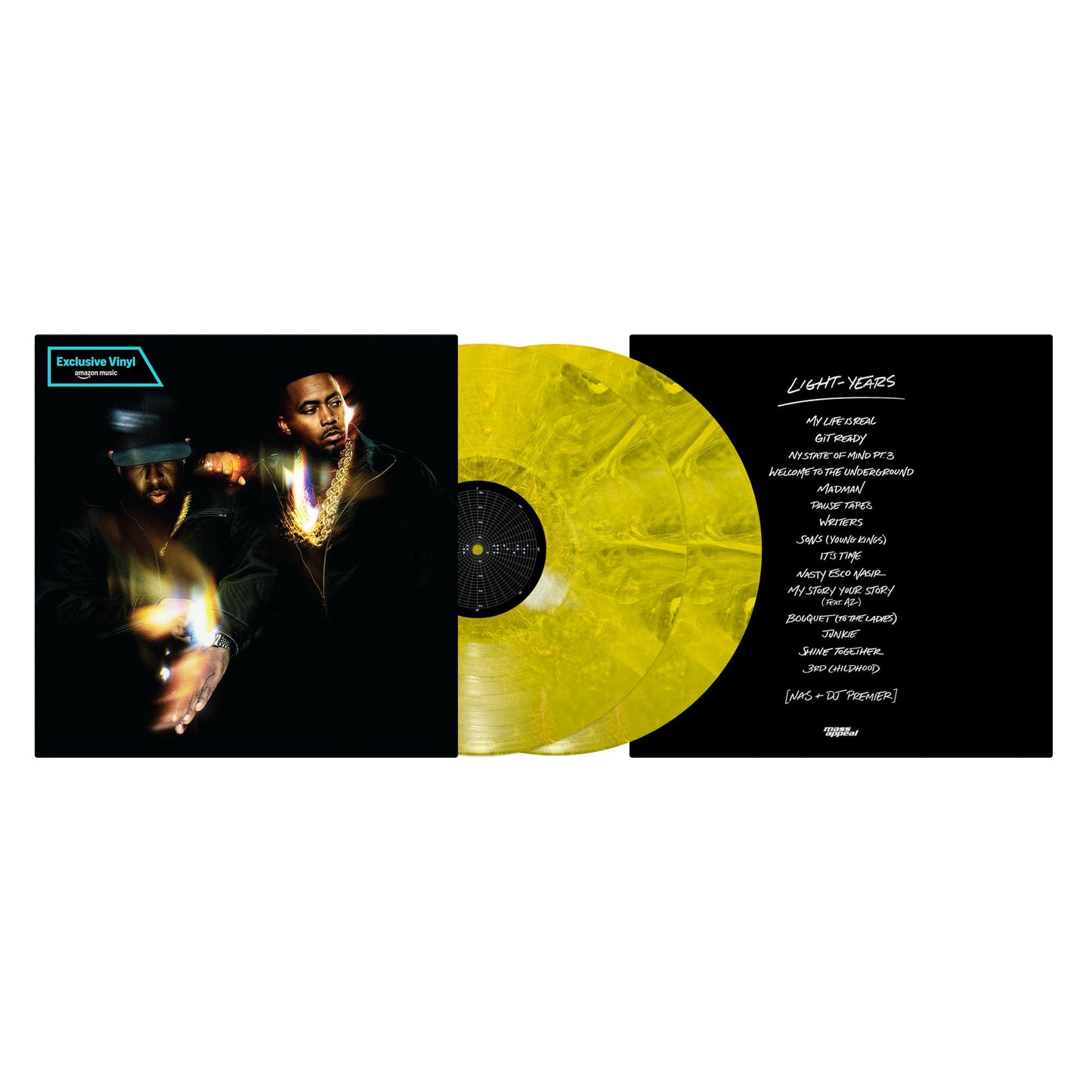 Nas & DJ Premier - Light-Years Vinyl Record 2LP