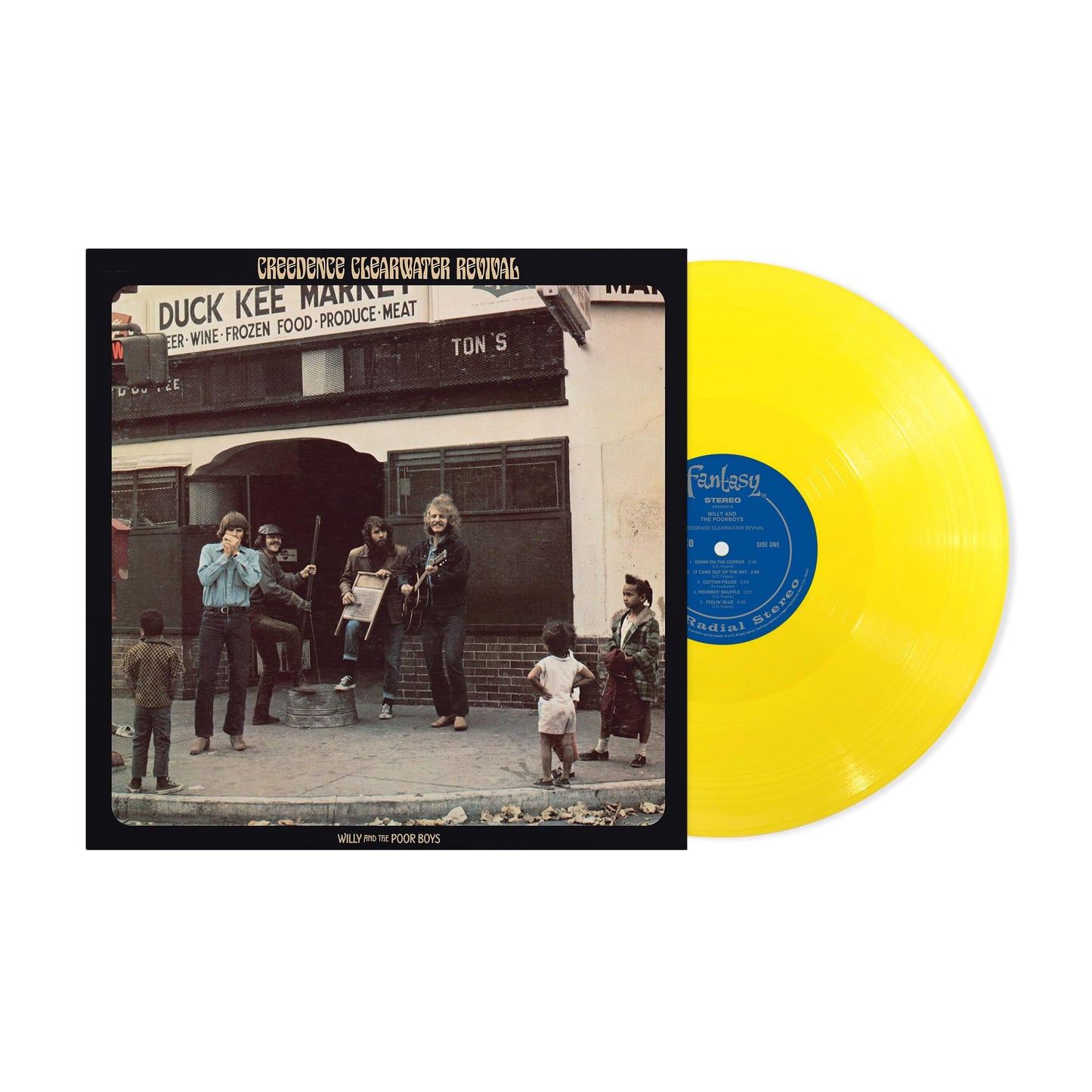 Creedence Clearwater Revival - Willy And The Poor Boys (Remastered) "Canary Yellow" Vinyl Record LP