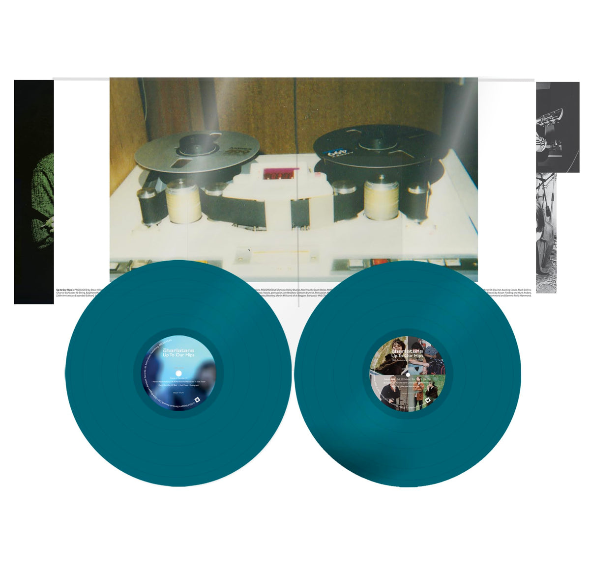The Charlatans - Up To Our Hips (30th Anniversary Expanded Edition) "Blue Petrol" Vinyl Record 2LP