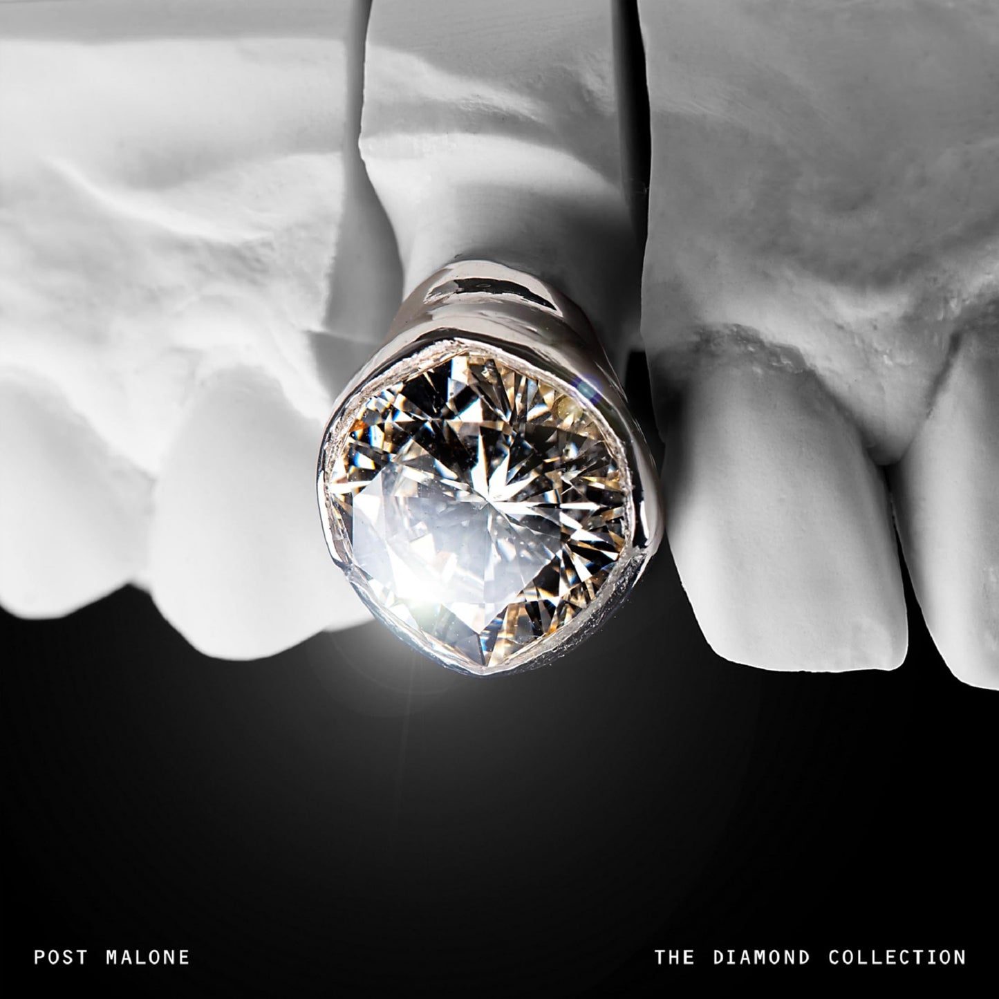 Post Malone - The Diamond Collection "Metallic Silver" Vinyl Record 2LP