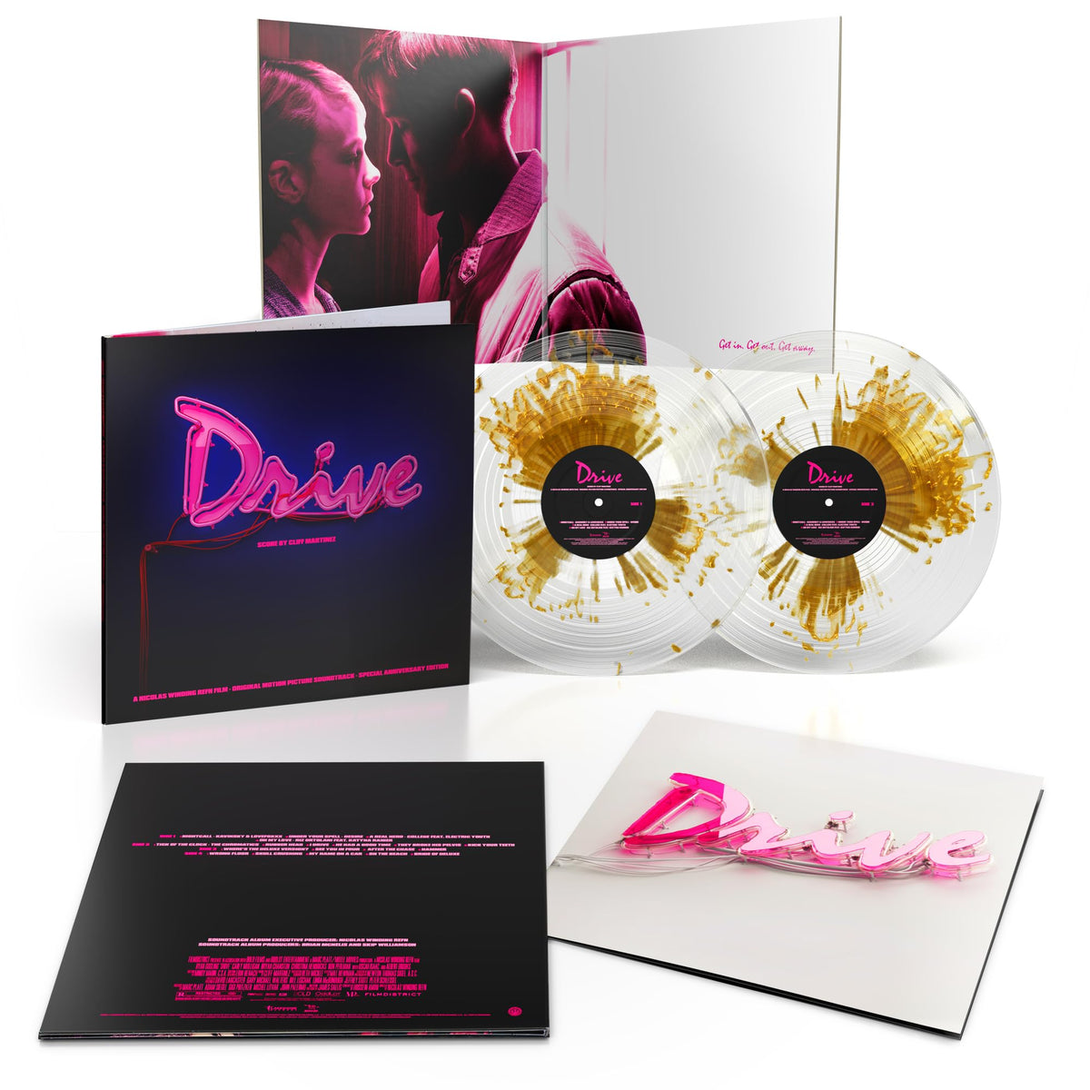Cliff Martinez & Various Artists - Drive (Original Motion Picture Soundtrack) (15th Anniversary Edition) Vinyl Record 2LP