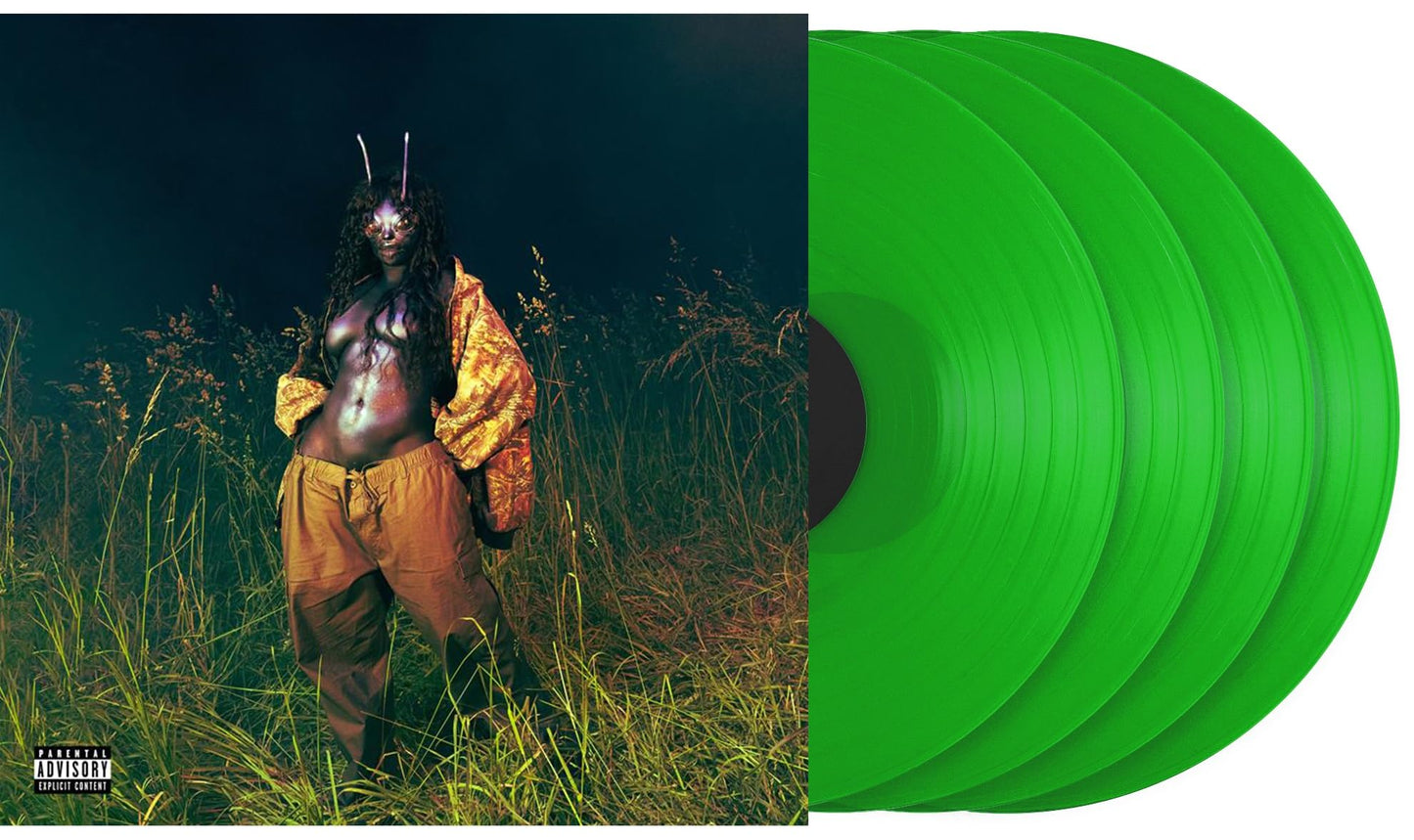 SZA - SOS Deluxe: LANA "Green" Vinyl Record 4LP