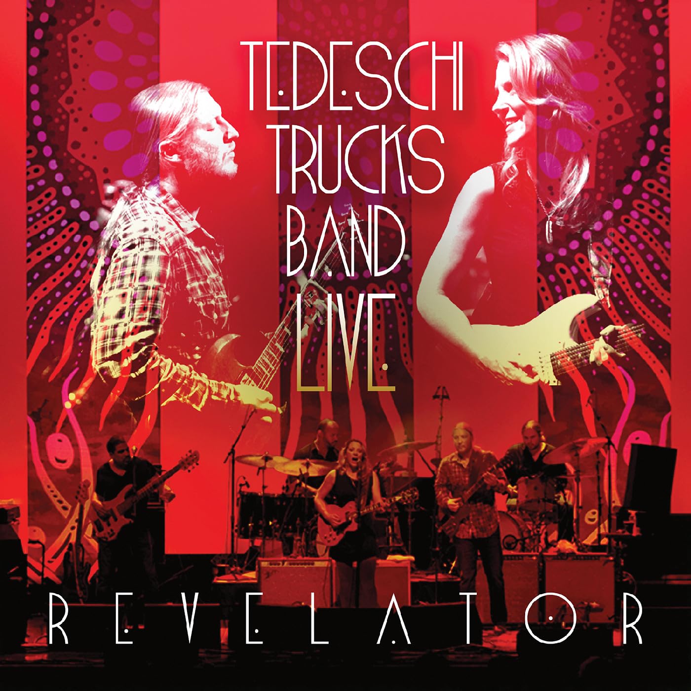 Tedeschi Trucks Band - Live Revelator "Fire Orange With Black Swirl" Vinyl Record LP
