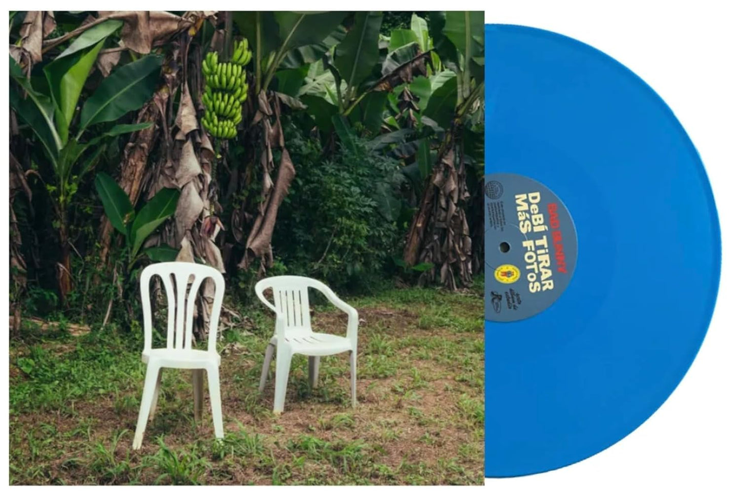 Bad Bunny - Debí Tirar Más Fotos Store Exclusive Blue Vinyl Record 2LP