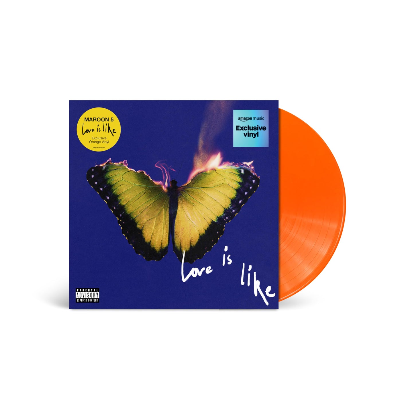 Maroon 5 - Love Is Like "Orange" Vinyl Record LP