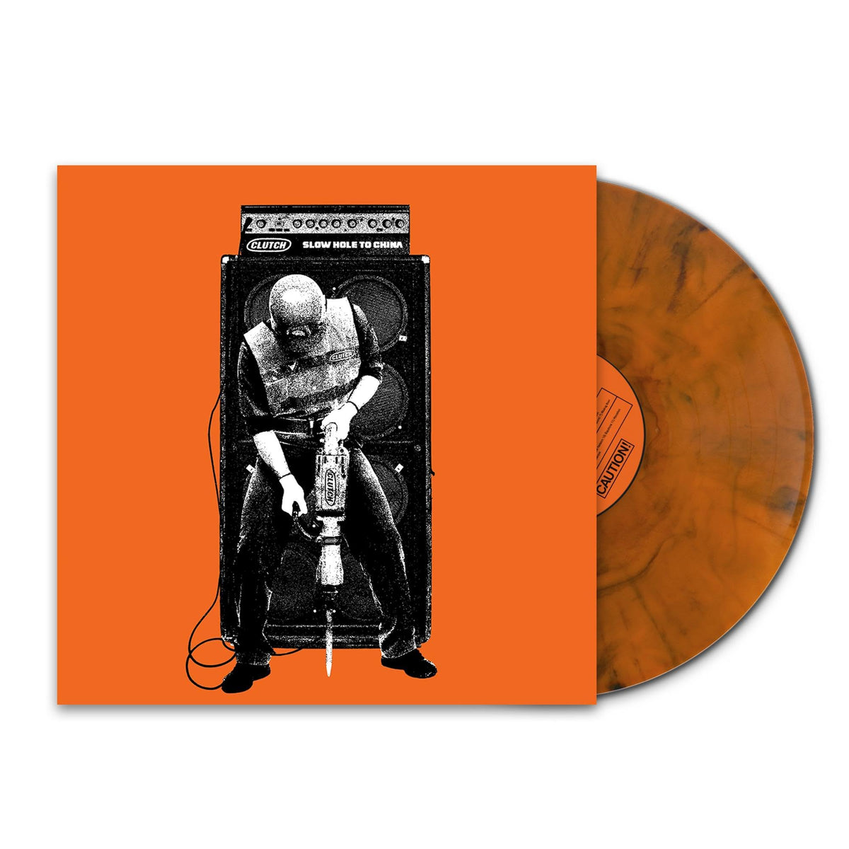 Clutch - Slow Hole To China "Orange Smoke" Vinyl Record LP