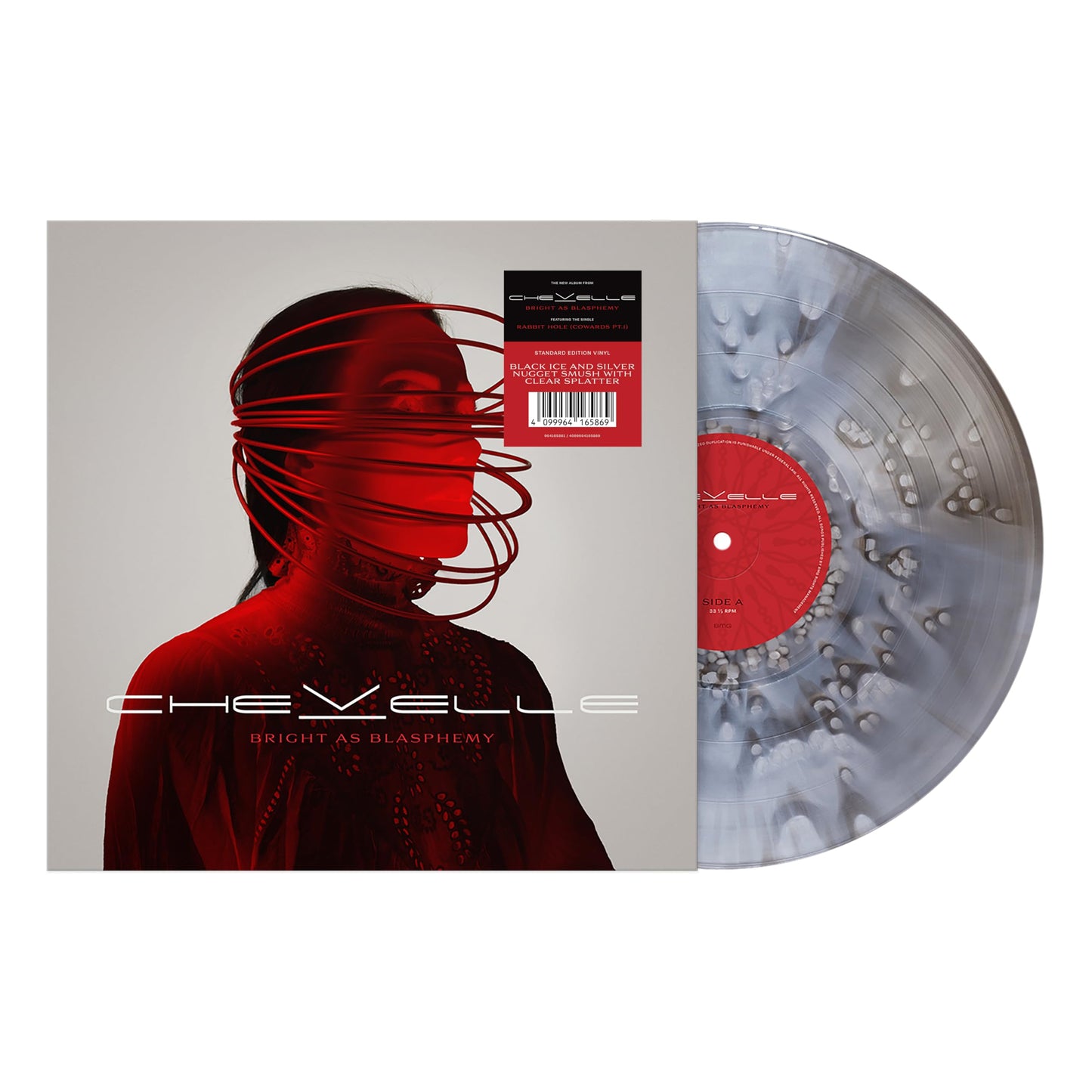 Chevelle - Bright As Blasphemy "Black Ice/Silver Nugget/Clear Splatter" Vinyl Record LP