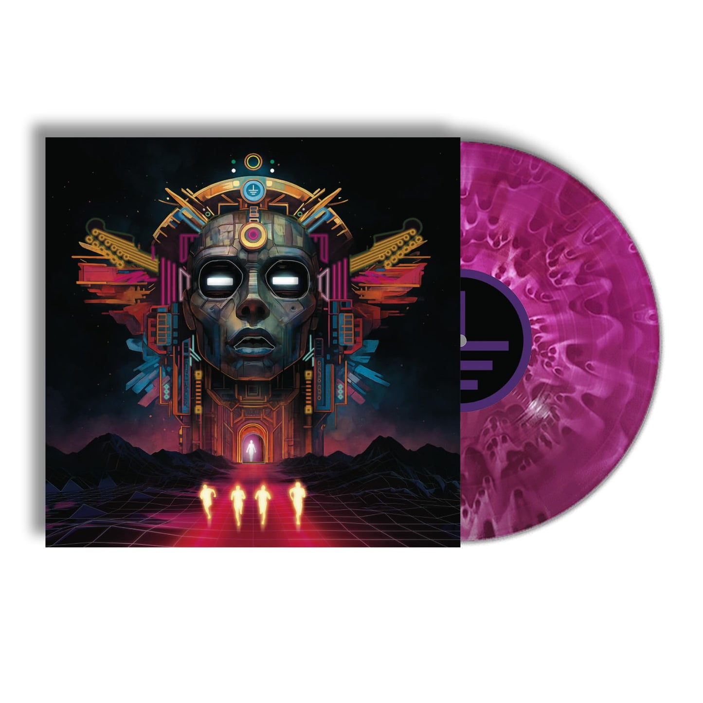 Clutch - Earth Rocker (Clutch Collector's Series) "Grape Ghost" Vinyl Record LP