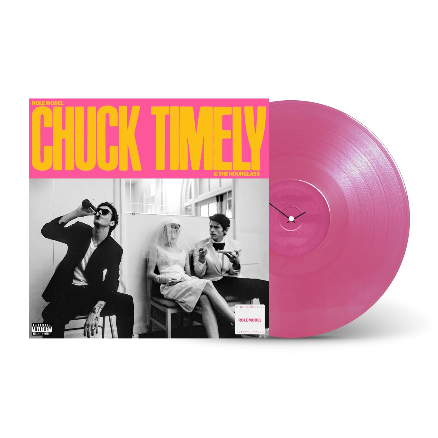 Role Model - Chuck Timely & The Hourglass "Watermelon Pink" Vinyl Record LP