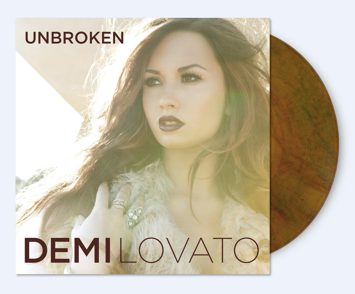 Demi Lovato - Unbroken "Lava Mix" Vinyl Record LP