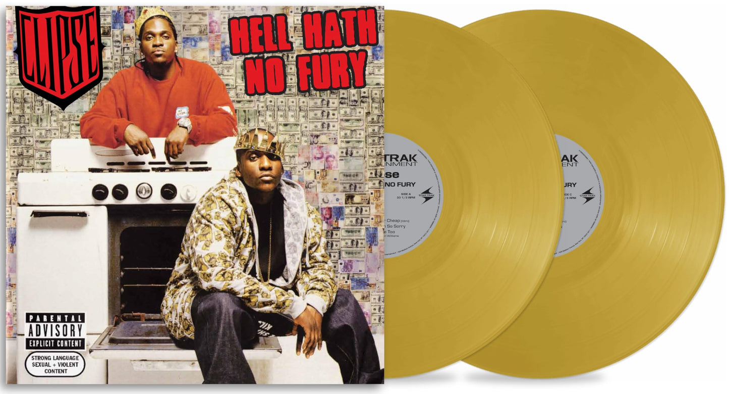 Clipse - Hell Hath No Fury "Gold" Vinyl Record 2LP