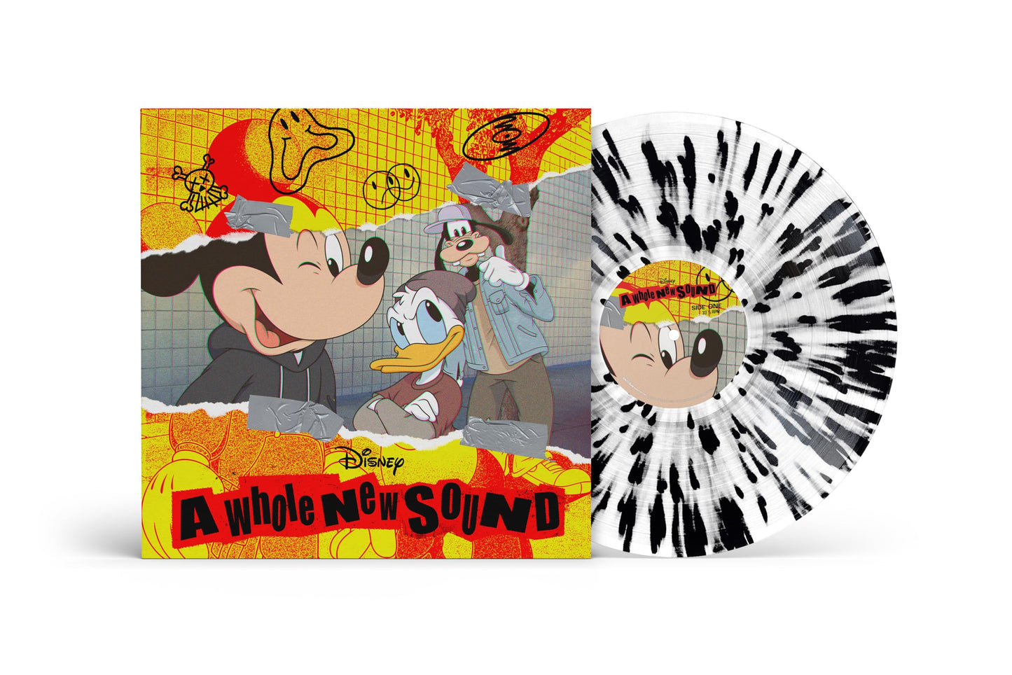 Various Artists - A Whole New Sound "Clear/Black Splatter" Vinyl Record LP