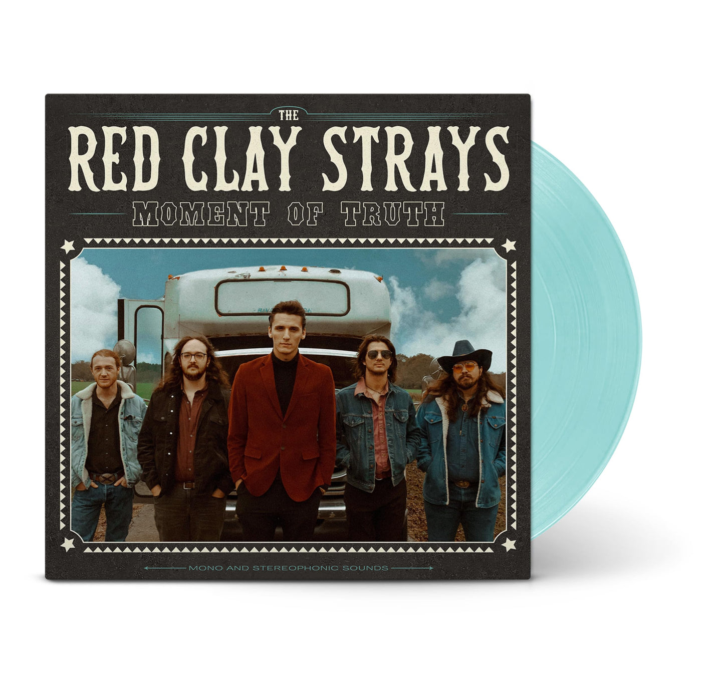 The Red Clay Strays - Moment of Truth Multi-Colored Vinyl Record LP