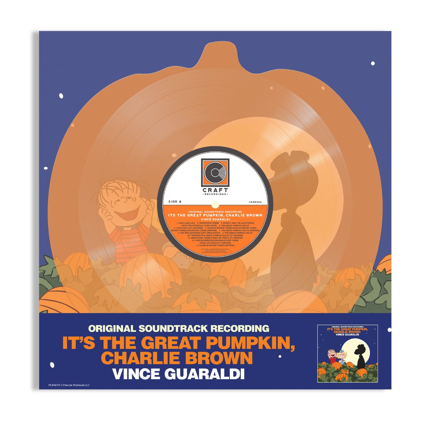 It's The Great Pumpkin, Charlie Brown [Translucent Orange Pumpkin Shaped 33 1/