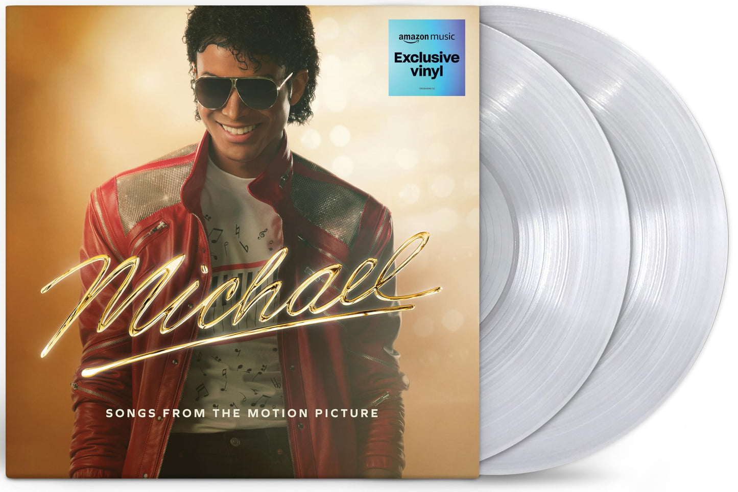 Michael Jackson - Michael: Songs From The Motion Picture Crystal Clear Vinyl Record 2LP