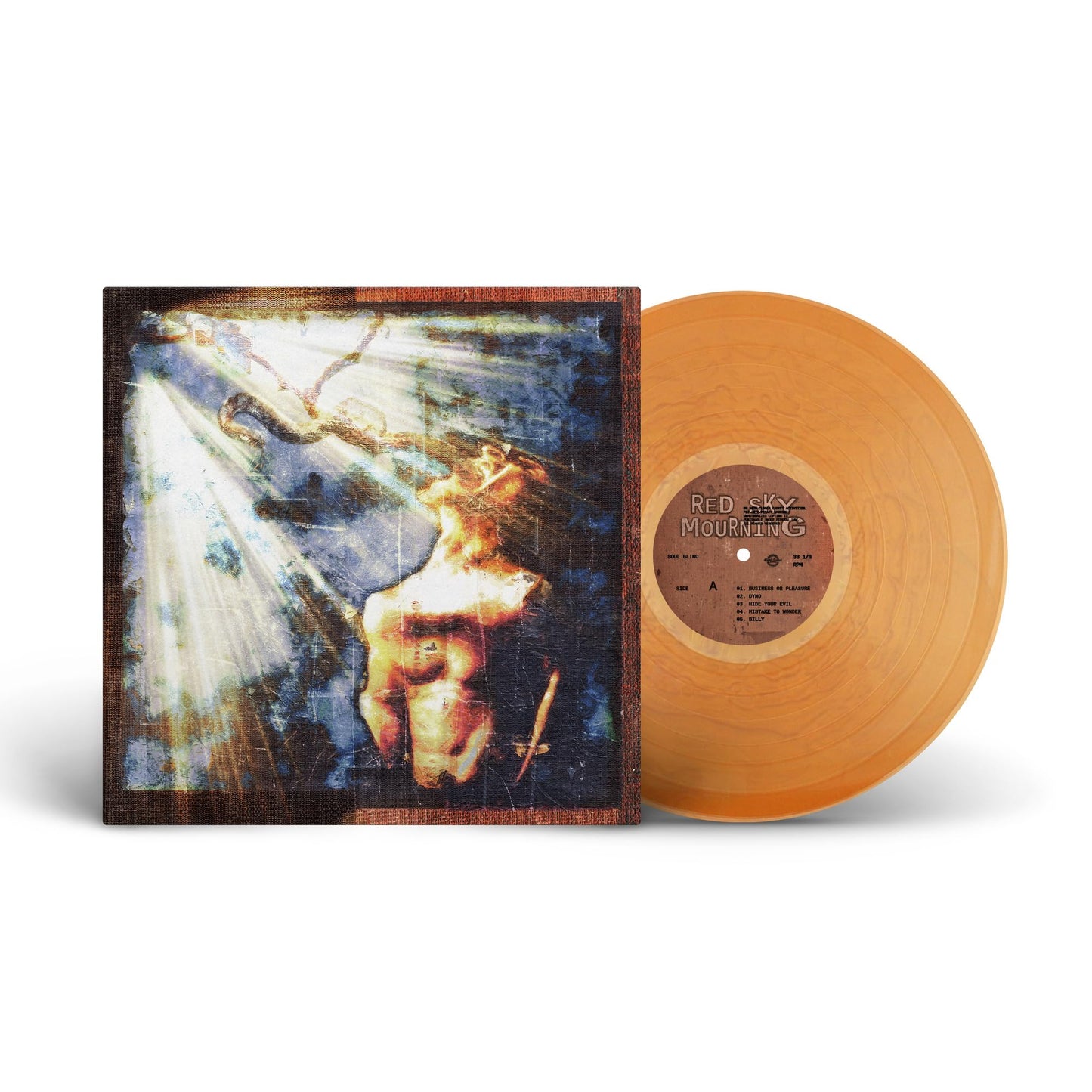 Soul Blind - Red Sky Mourning "Ghost Marble" Vinyl Record LP