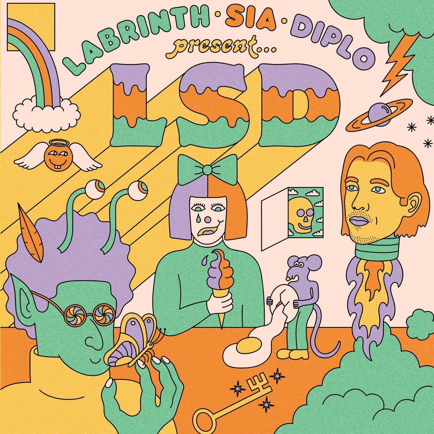 LSD (Labrinth, Sia & Diplo) - Labrinth, Sia & Diplo Present... LSD (5th Anniversary Edition) Vinyl Record LP