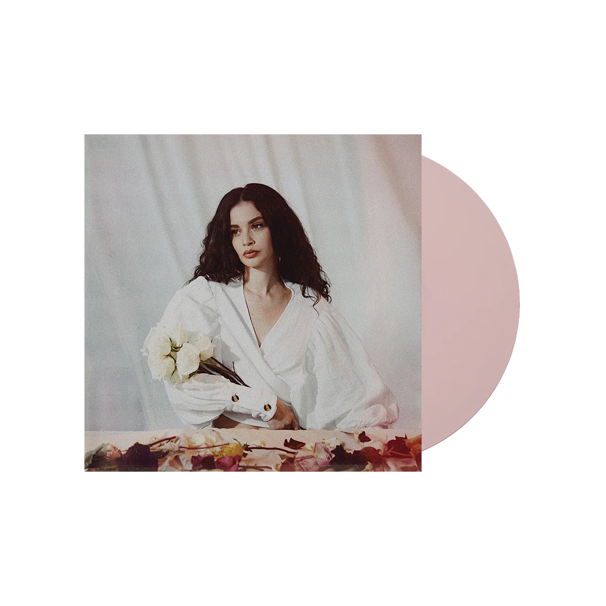 SIGNED Sabrina Claudio - About Time "Baby Pink" Vinyl Record LP