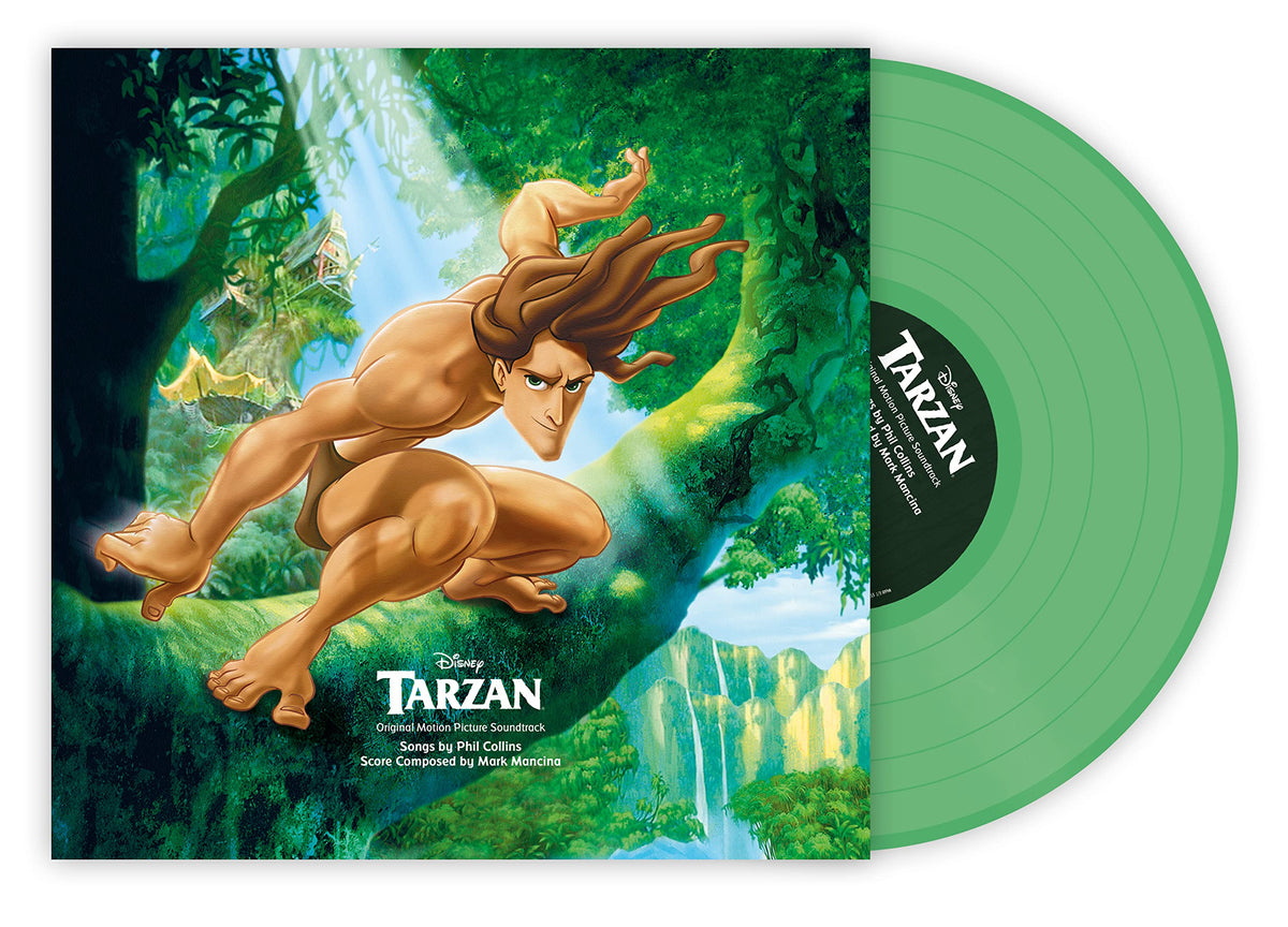 Phil Collins & Various Artists - Tarzan (Original Motion Picture Soundtrack) "Green" Vinyl Record LP