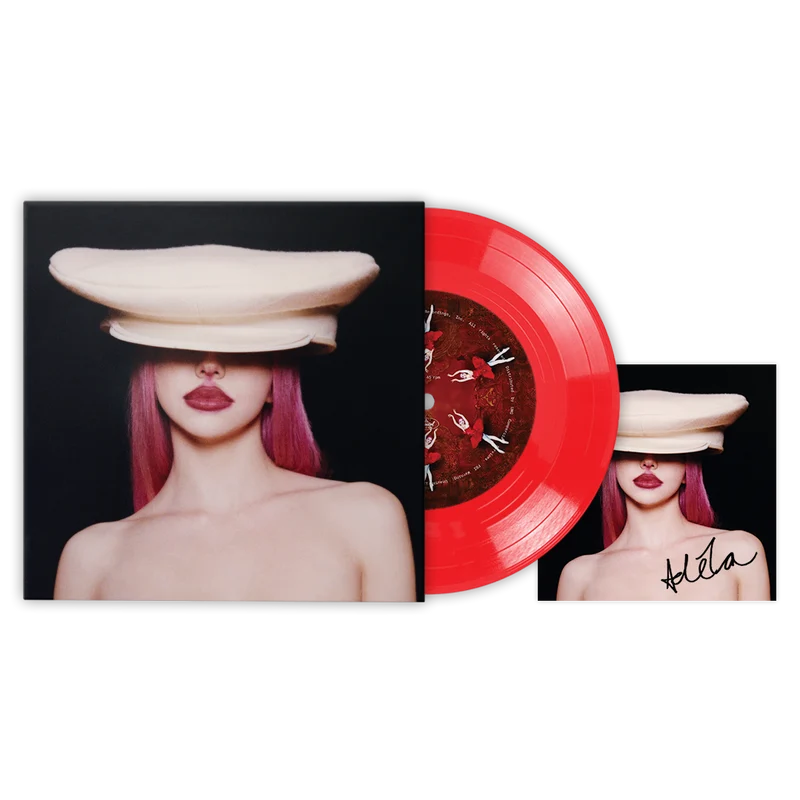 SIGNED ADÉLA - KGB 7" Single Vinyl Record