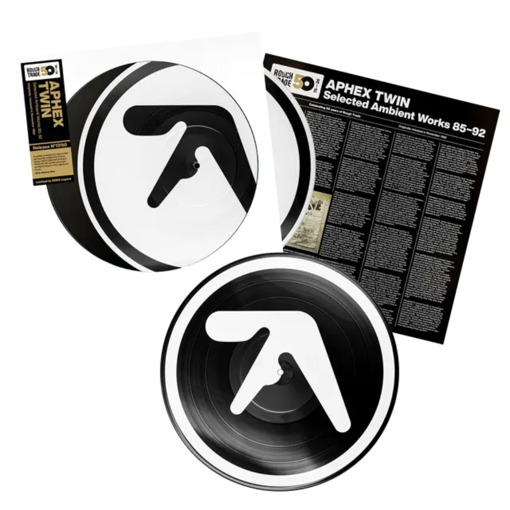 Aphex Twin - Selected Ambient Works 85-92 Rough Trade 50th Anniversary Vinyl Record 2LP Limited to 2000