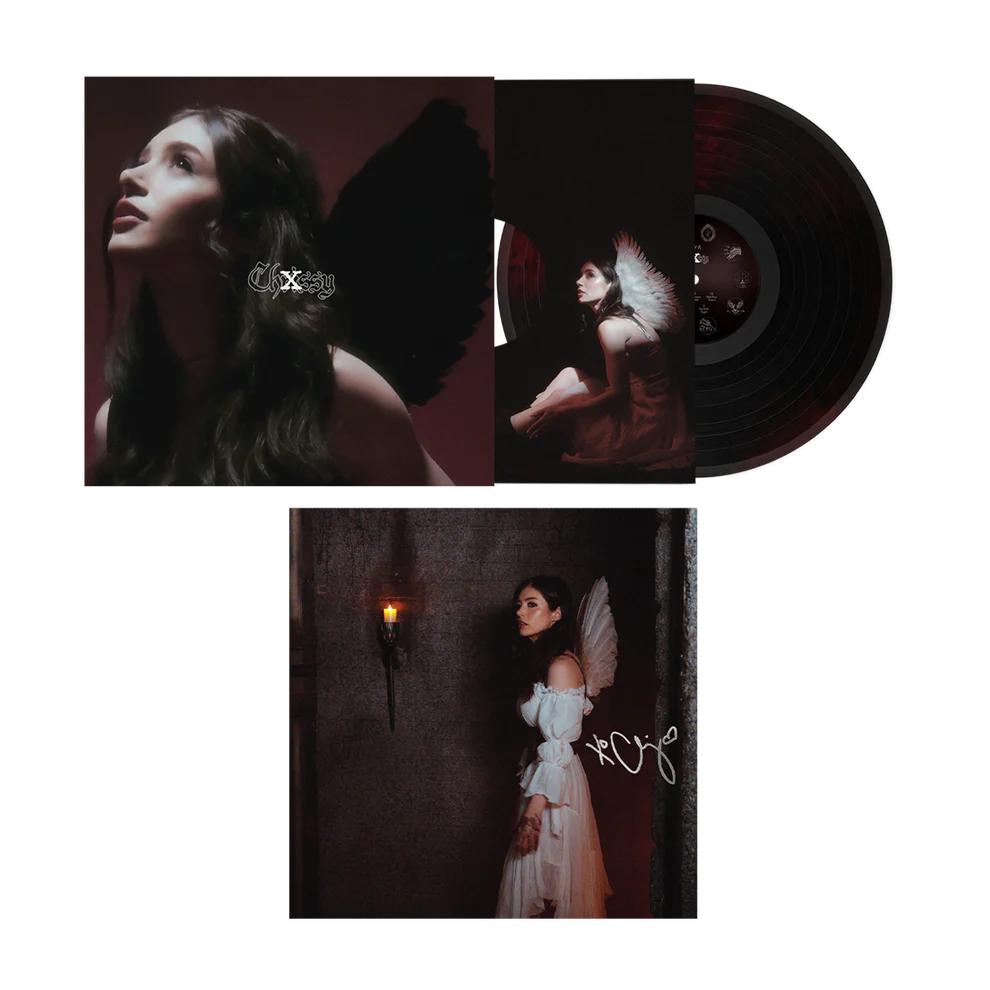 SIGNED Chrissy Costanza - X (VII Deluxe) Black Shadow Vinyl Record LP