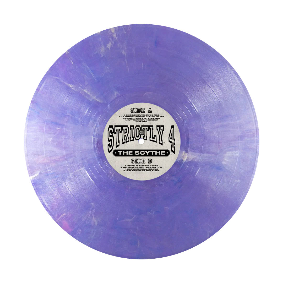 SIGNED Denzel Curry - Strictly 4 The Scythe Clique Edition Vinyl Record LP