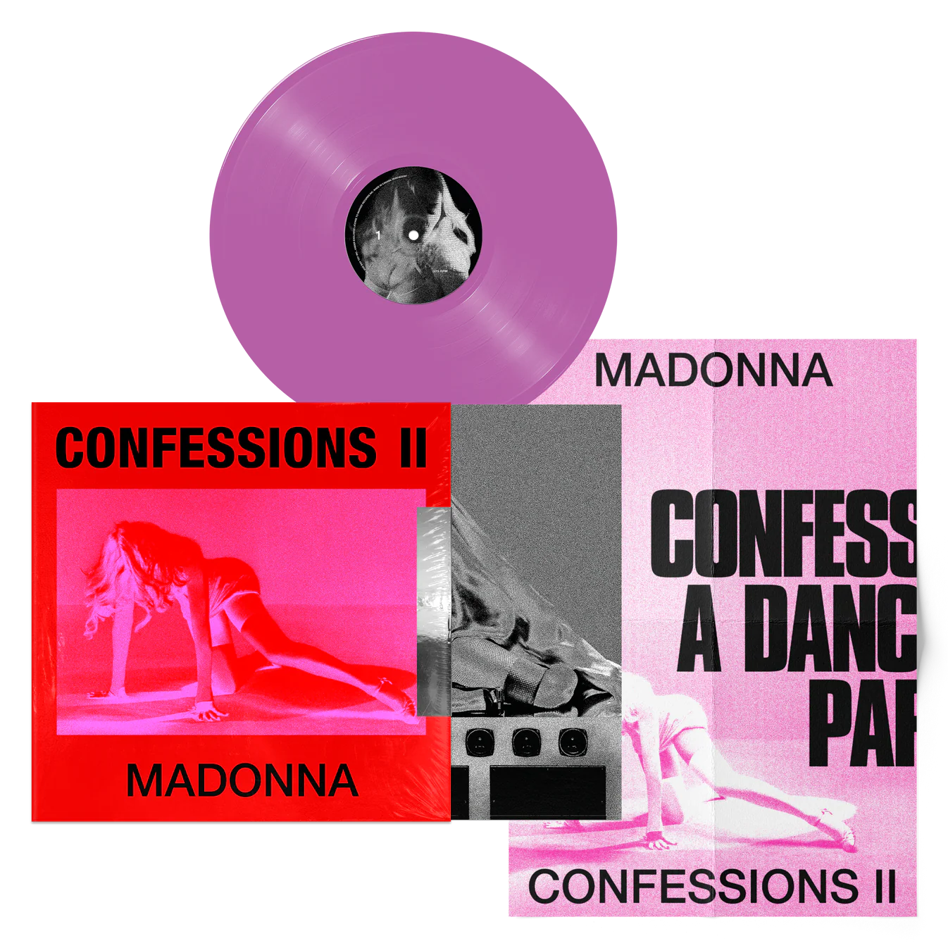 Madonna - Confessions II Violet Vinyl Record LP