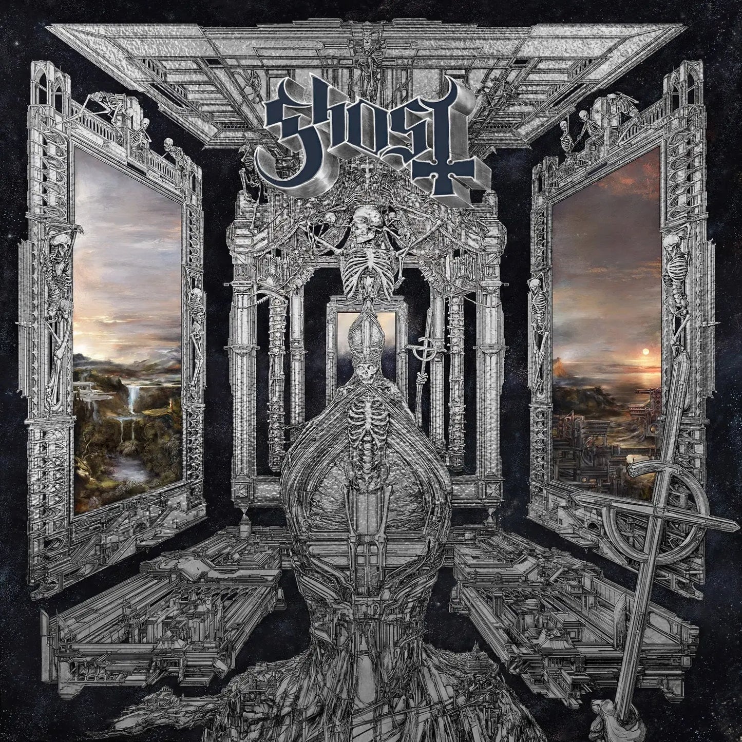 Ghost - Skeletá Zoetrope Vinyl Record LP