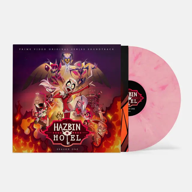 Hazbin Hotel - Original Soundtrack Season One Heavenly Skies Bubblegum Pink Vinyl Record LP