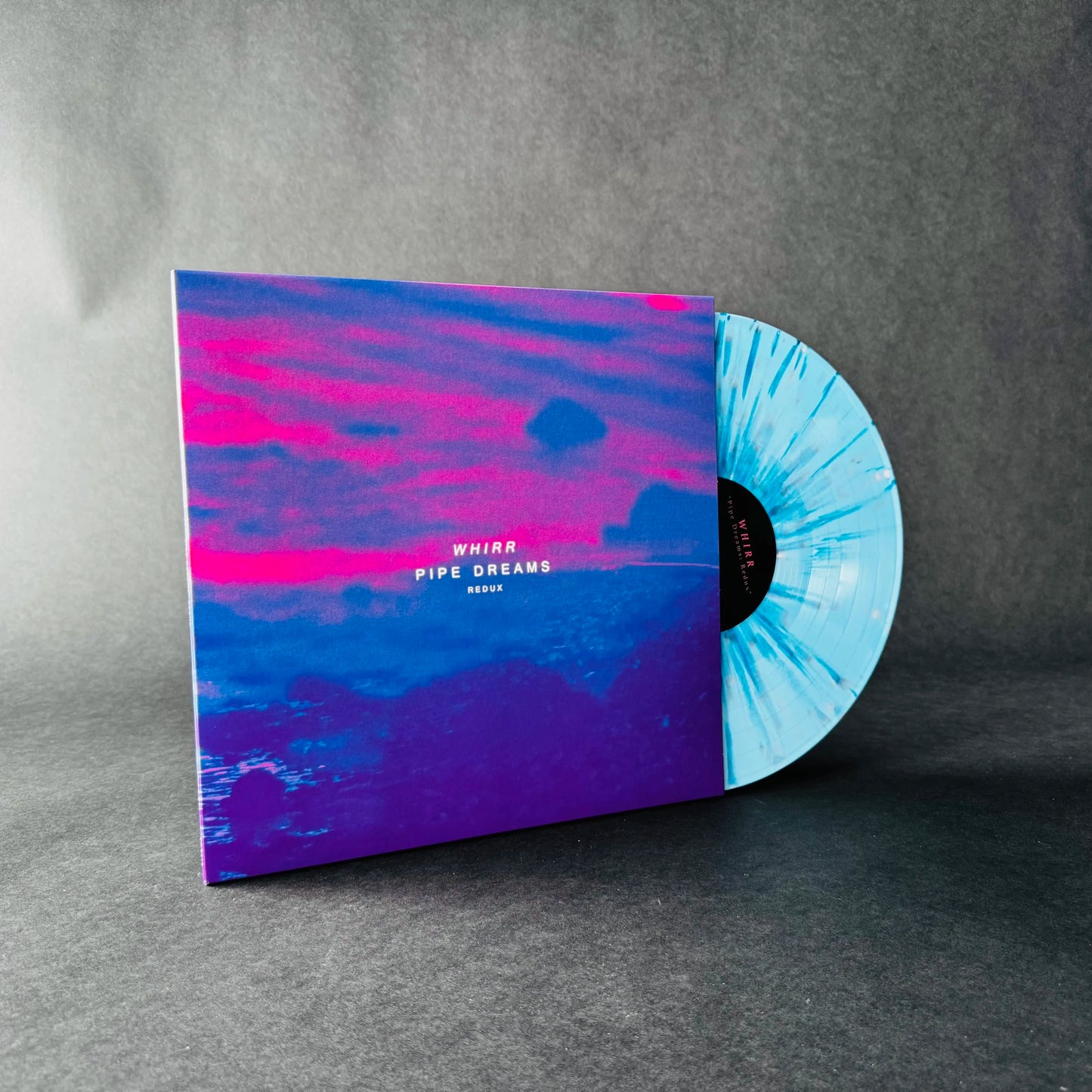 Whirr - Pipe Dreams Redux Baby Blue Splatter Vinyl Record LP
