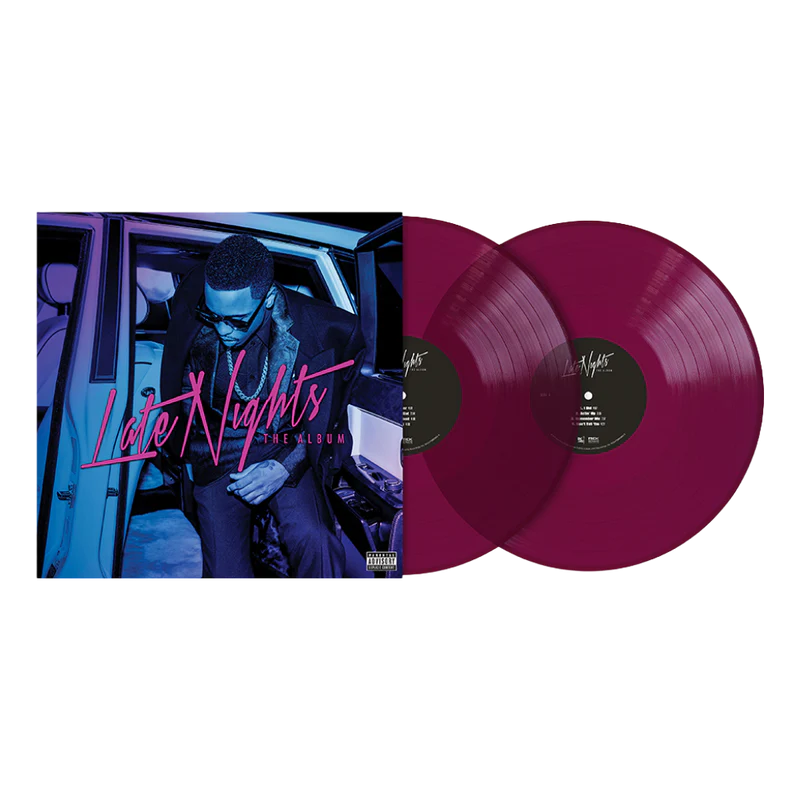 Jeremih - Late Nights: The Album Maroon Vinyl Record 2LP