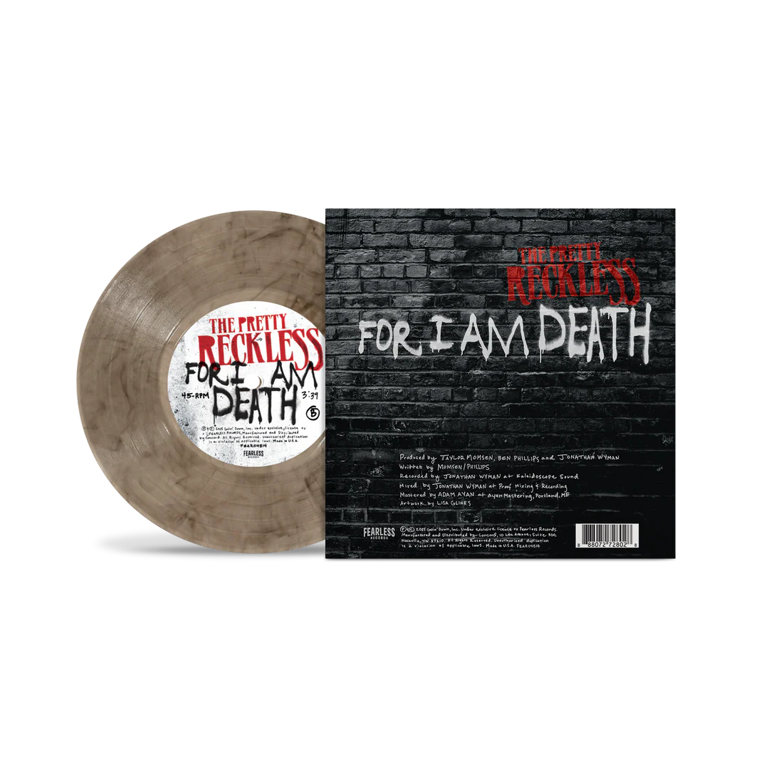 The Pretty Reckless - For I Am Death "Smoke Show" 7" Vinyl Record