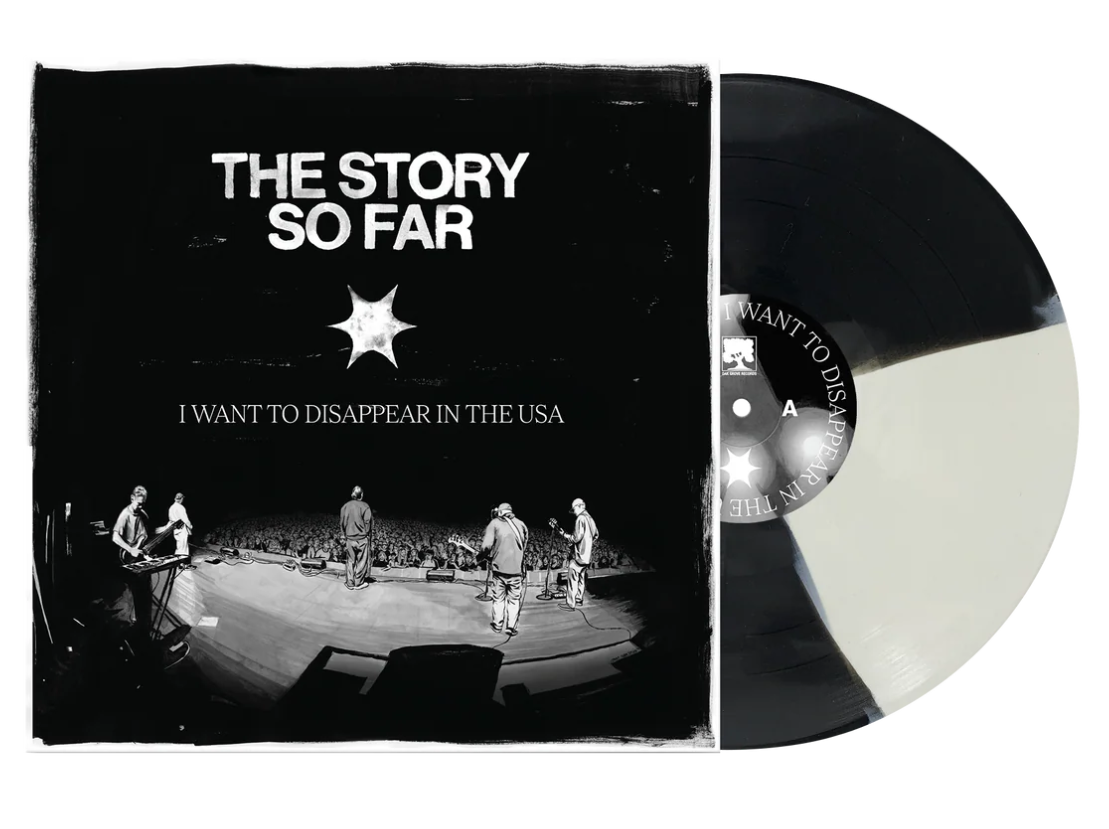 The Story So Far - I Want To Disappear In The USA Limited White and Black Quad Color Vinyl Record 2LP