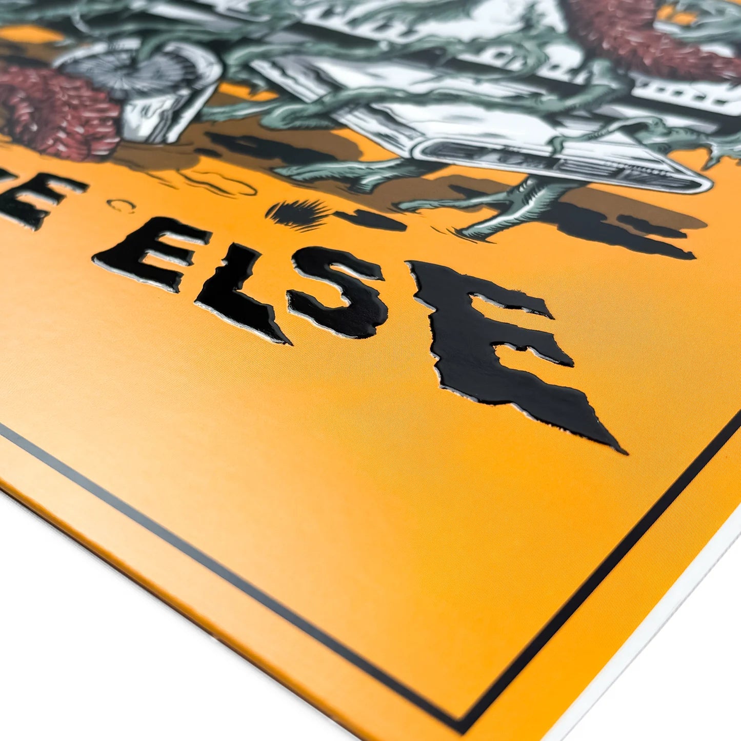 Zeds Dead - Somewhere Else "Yellow-Orange Handpour" Vinyl Record LP